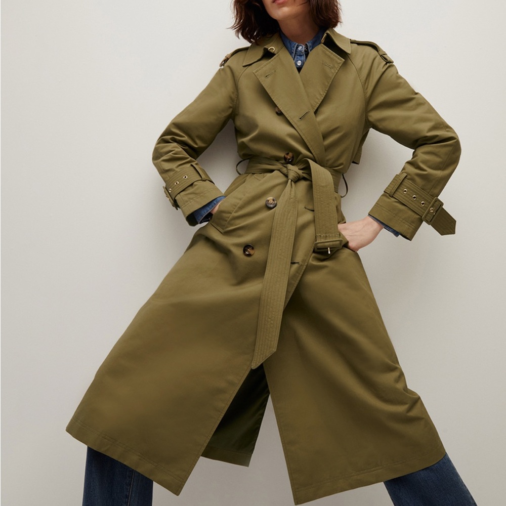 Veronica Beard Conneley Dickey Trench Coat